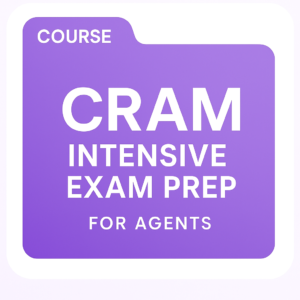 INTENSIVE CRAM - STATE AGENT EXAM