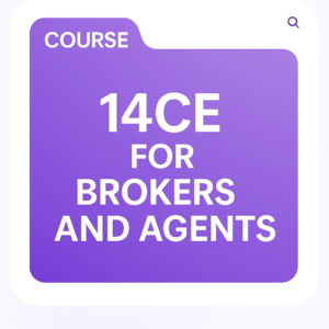 14 CE - BROKER & REAL ESTATE AGENT